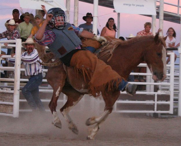 Ryan Kinnamon. Photo by Clint Gilchrist, Pinedale Online.