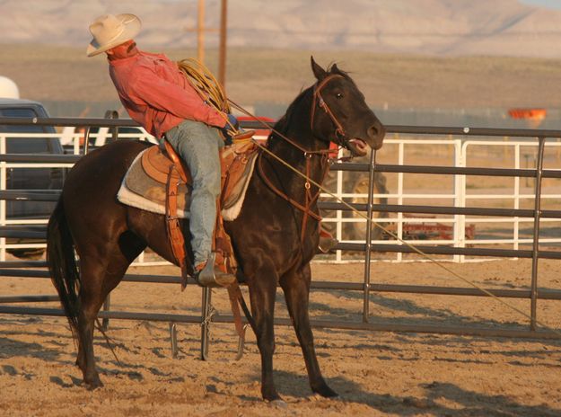 Tight Rope. Photo by Clint Gilchrist, Pinedale Online.