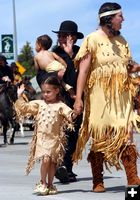 Pageant Indians. Photo by Clint Gilchrist, Pinedale Online.