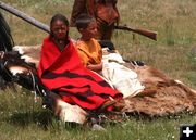 Marie Aioe Dorion Children. Photo by Clint Gilchrist, Pinedale Online.