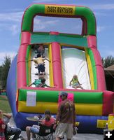 Bouncing Fun. Photo by Dawn Ballou, Pinedale Online.