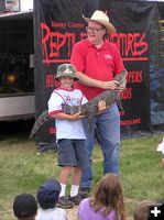 Alligators Rule. Photo by Dawn Ballou, Pinedale Online.