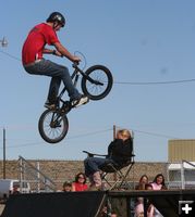 Jenny Jump. Photo by Clint Gilchrist, Pinedale Online.