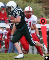 Kevin Jaquez. Photo by Clint Gilchrist, Pinedale Online.