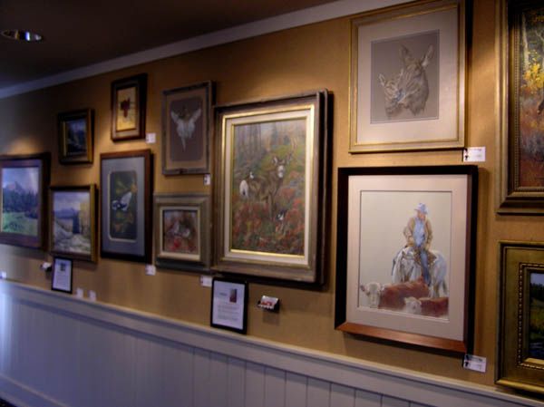 Art Wall. Photo by Dawn Ballou, Pinedale Online.