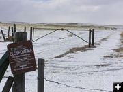 Wildlife Closure area. Photo by Dawn Ballou, Pinedale Online.