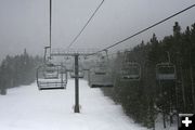 Snow Squall. Photo by Pam McCulloch, Pinedale Online.