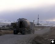 Drill Rig Activity. Photo by Dawn Ballou, Pinedale Online.