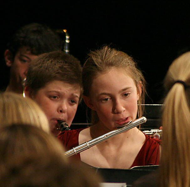 Band Plays Songs. Photo by Pam McCulloch, Pinedale Online.