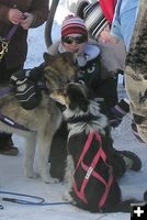 Emily Wade after the race. Photo by Dawn Ballou, Pinedale Online.