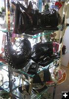 Purses. Photo by Dawn Ballou, Pinedale Online.