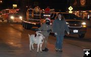 Christmas Goat. Photo by Pam McCulloch, Pinedale Online.