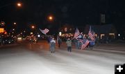 Ski Club float. Photo by Pam McCulloch, Pinedale Online.