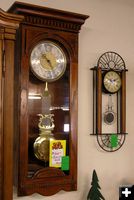 Wall Clocks. Photo by Dawn Ballou, Pinedale Online.