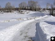 Walking Path. Photo by Dawn Ballou, Pinedale Online.