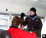 Elk Tour Bus. Photo by Pam McCulloch, Pinedale Online.