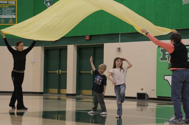 Dancing Fun. Photo by Tim Ruland, Pinedale Fine Arts Council.