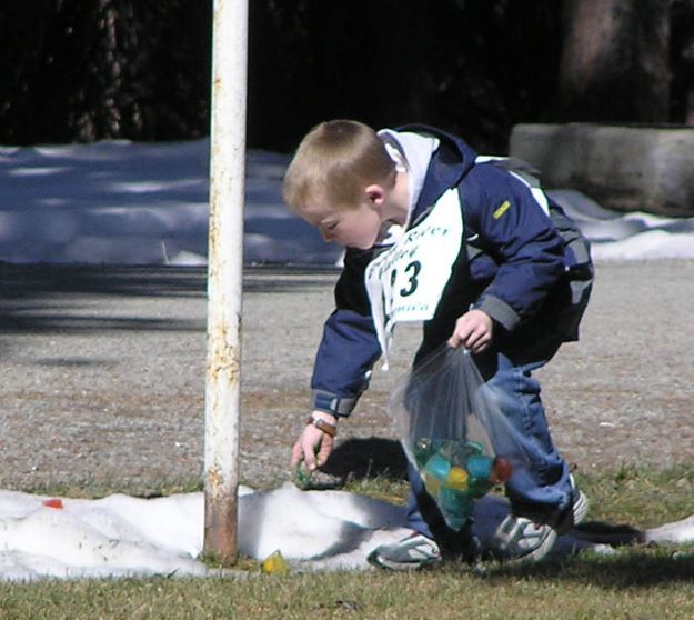 Thomas Scramble. Photo by Dawn Ballou, Pinedale Online.