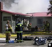 Firefighters. Photo by Dawn Ballou, Pinedale Online.