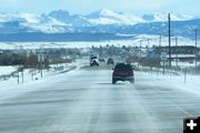 Winter Driving. Photo by Cat Urbigkit, Pinedale Online.