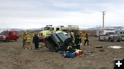 Crash Site. Photo by Pam McCulloch, Pinedale Online.