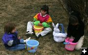 Easter Baskets. Photo by Pam McCulloch.