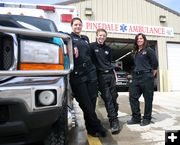 Junior EMS. Photo by Pam McCulloch, Pinedale Online.