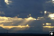 Sunrise on the Mesa. Photo by Cat Urbigkit, Pinedale Online.