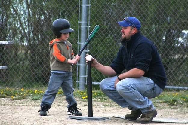 Batter Up. Photo by Pam McCulloch.