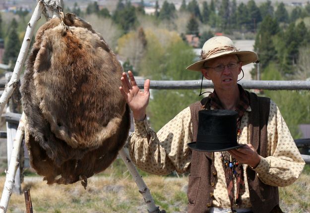 Beaver Hat. Photo by Clint Gilchrist, Pinedale Online.