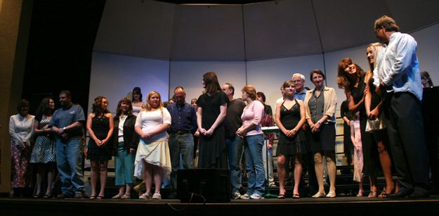 Seniors with Parents. Photo by Pam McCulloch.