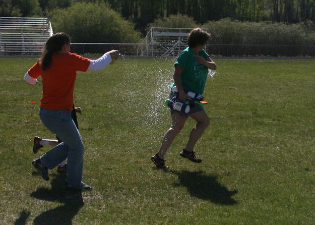 Teacher  vs. Teacher Fun. Photo by Pam McCulloch.