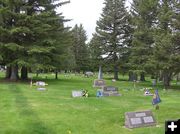 Pinedale Cemetery. Photo by Dawn Ballou, Pinedale Online.