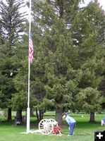 War Memorial. Photo by Dawn Ballou, Pinedale Online.