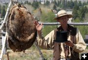 Beaver Hat. Photo by Clint Gilchrist, Pinedale Online.