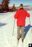 John Skiing. Photo by Courtesy Sally Makey.