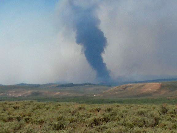 Black Smoke. Photo by Melanie Ball.