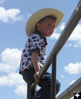 Cowkid. Photo by Dawn Ballou, Pinedale Online.