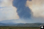 Ground smoke. Photo by Dawn Ballou, Pinedale Online.