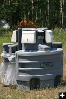 Sink Kiosk. Photo by Dawn Ballou, Pinedale Online.