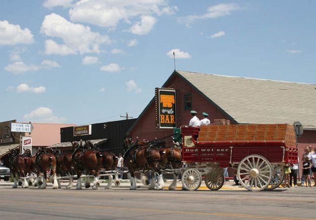 First stop Silver Spur. Photo by Dawn Ballou, Pinedale Online.