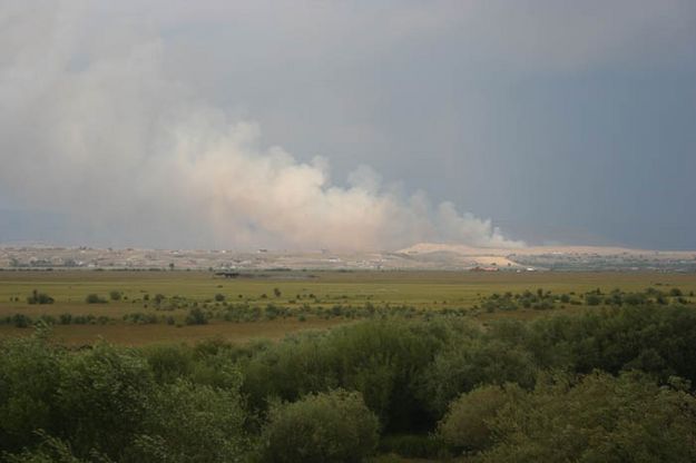 View from Duck Creek 191. Photo by Clint Gilchrist, Pinedale Online.