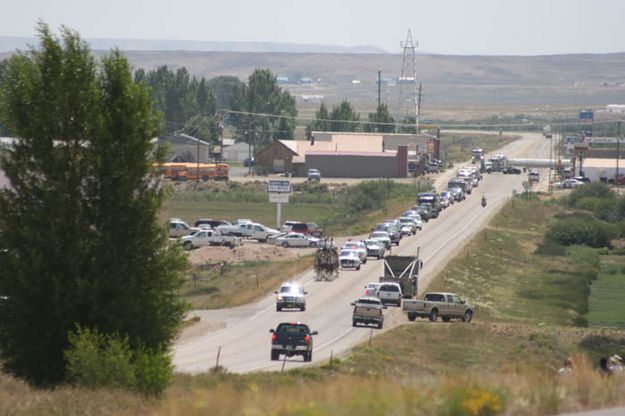 To Marbleton. Photo by Dawn Ballou, Pinedale Online.