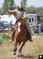 Suit of Armor. Photo by Clint Gilchrist, Pinedale Online.