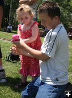 Learing to Fish. Photo by Pam McCulloch.