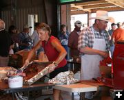 Chuckwagon Days BBQ. Photo by Dawn Ballou, Pinedale Online.