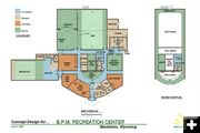 Rec Center Floor Plan. Photo by GSG Architecture.