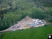 Fire Camp. Photo by Bridger-Teton National Forest.