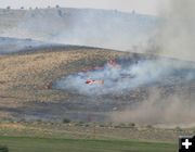 Burn area. Photo by Dawn Ballou, Pinedale Online.