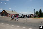Word spread quickly. Photo by Dawn Ballou, Pinedale Online.